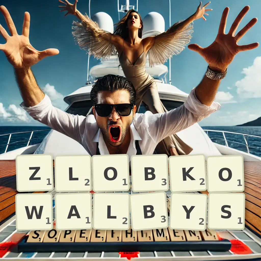 Słowa z liter ŻŁOBKOWAŁBYŚ