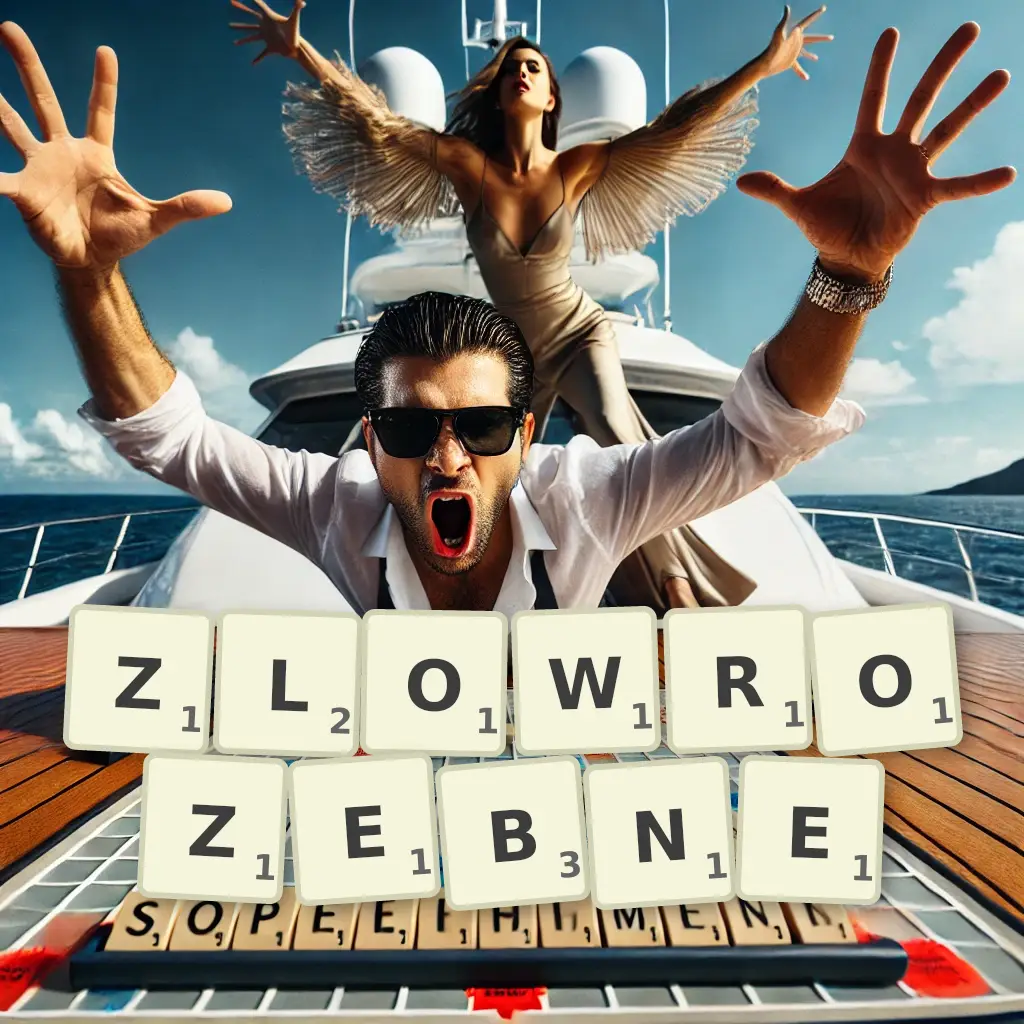 Słowa z liter ZŁOWRÓŻEBNE