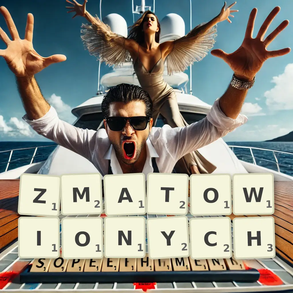 Słowa z liter ZMATOWIONYCH