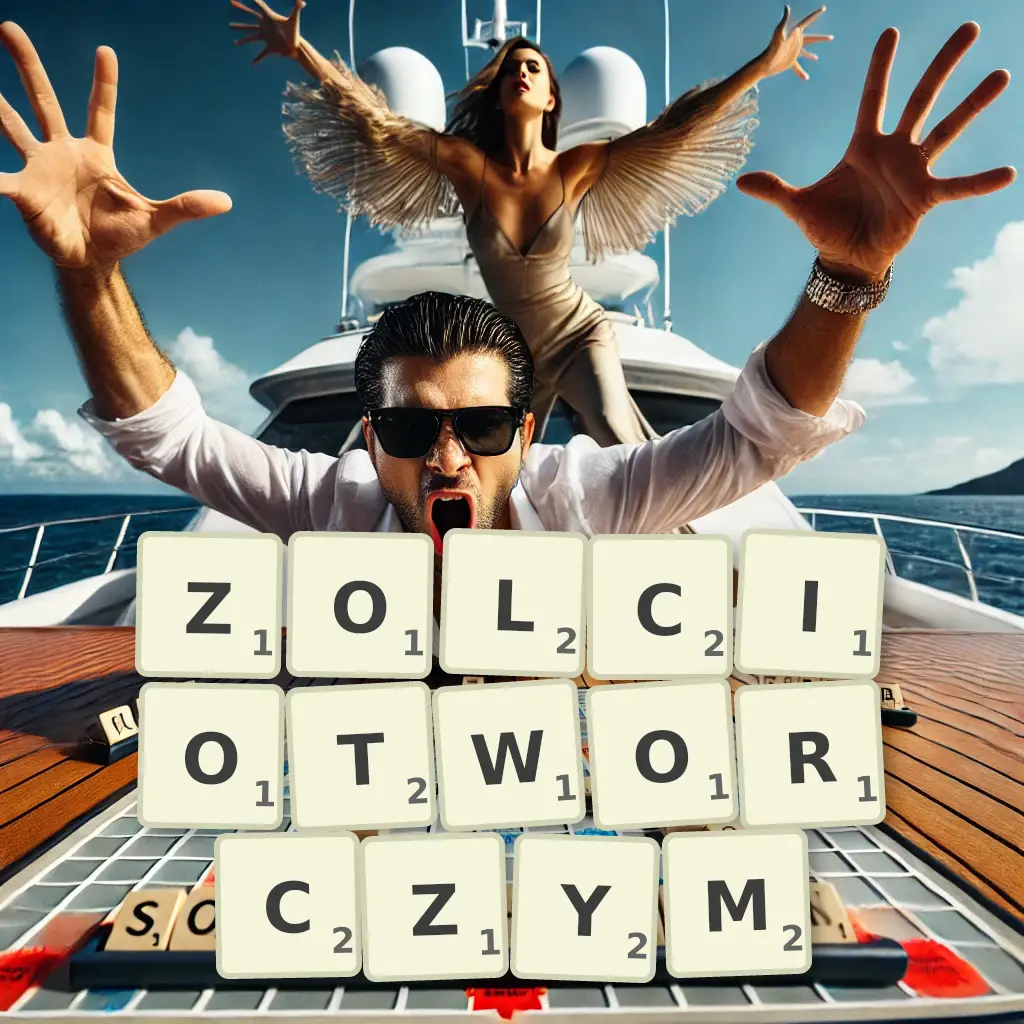 Słowa z liter ŻÓŁCIOTWÓRCZYM