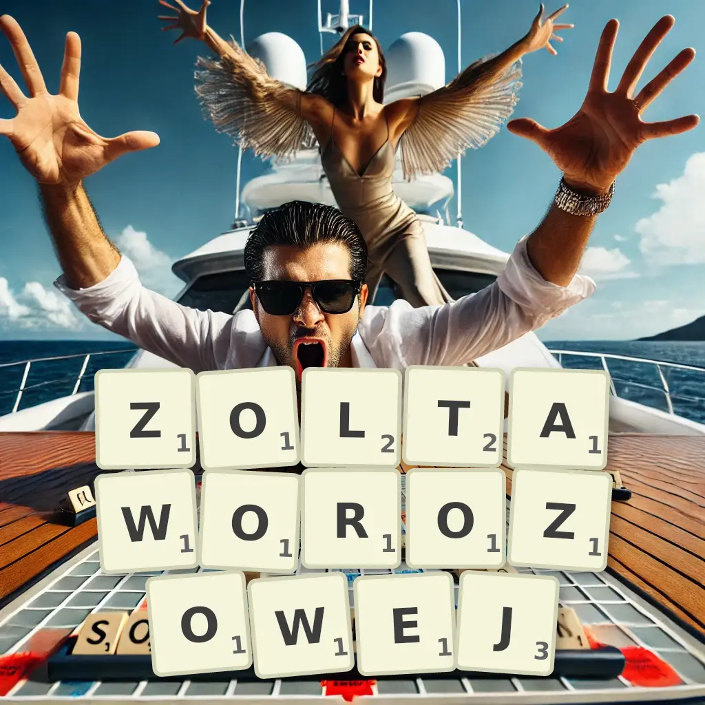 Słowa z liter ŻÓŁTAWORÓŻOWEJ