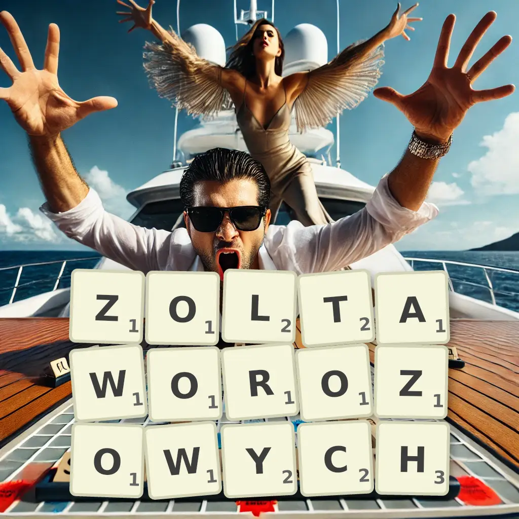 Słowa z liter ŻÓŁTAWORÓŻOWYCH