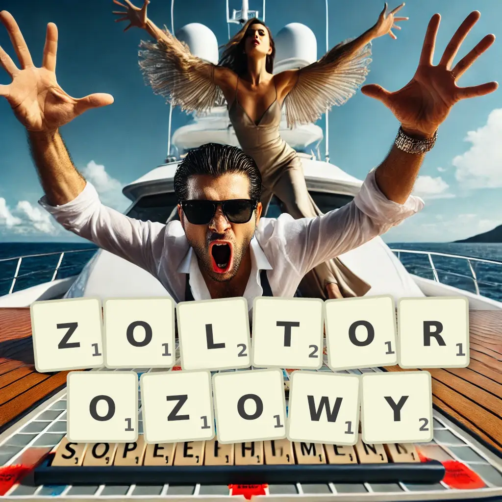 Słowa z liter ŻÓŁTORÓŻOWY