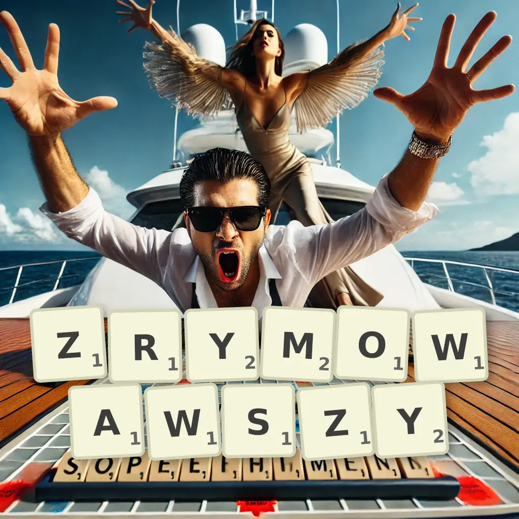 Słowa z liter ZRYMOWAWSZY