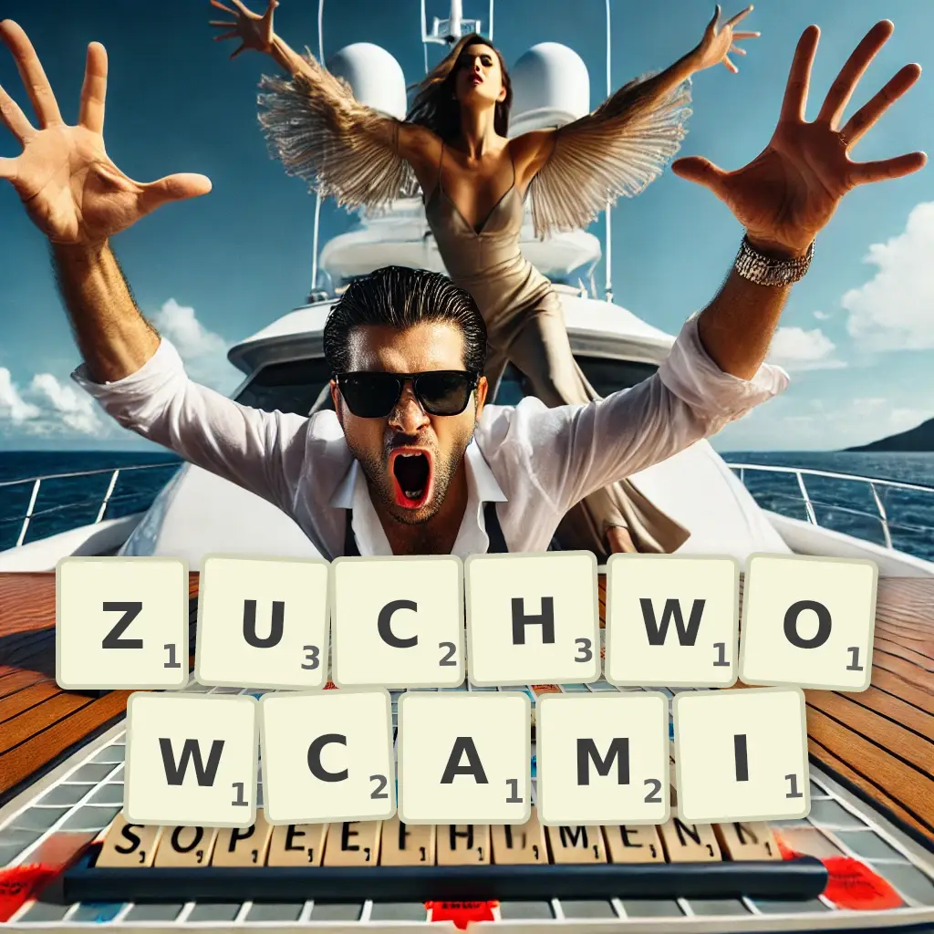 Słowa z liter ŻUCHWOWCAMI