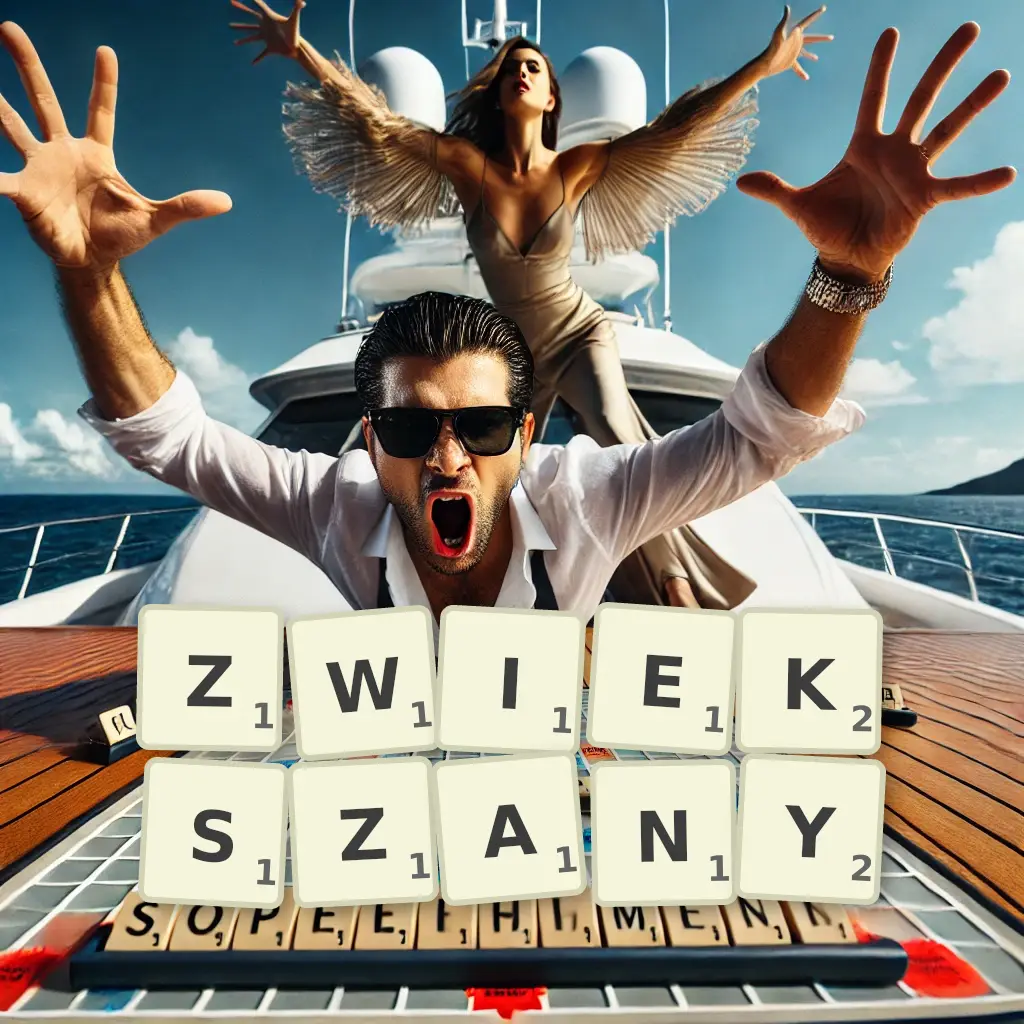 Słowa z liter ZWIĘKSZANY