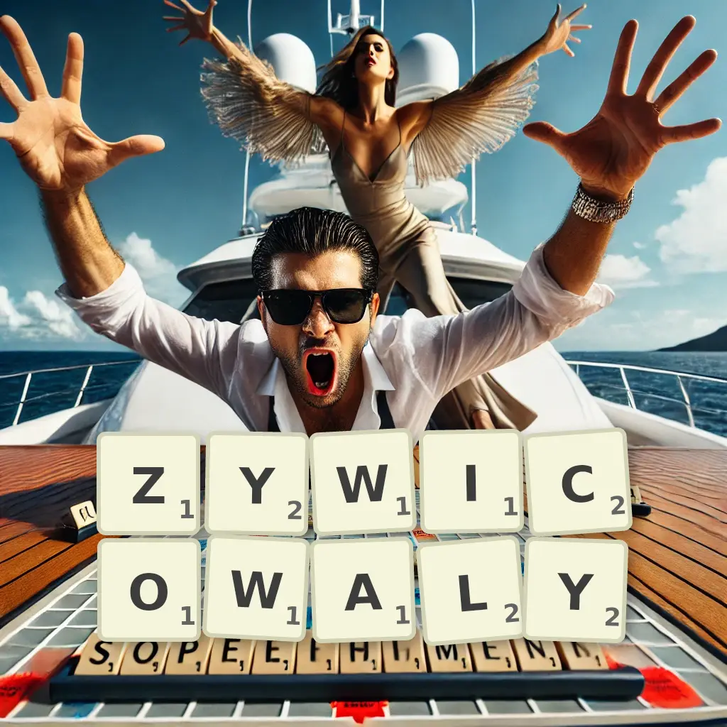 Słowa z liter ŻYWICOWAŁY